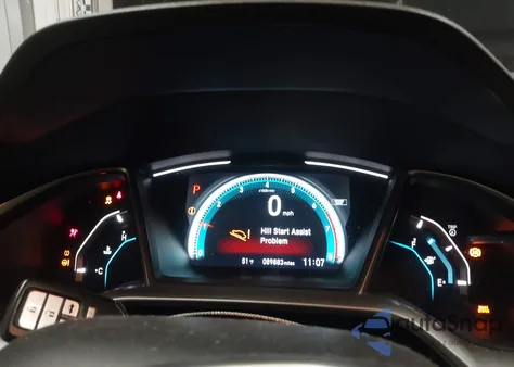 2017 Honda Civic Ex-T из США, поврежденный, VIN 19XFC1F32HE012856